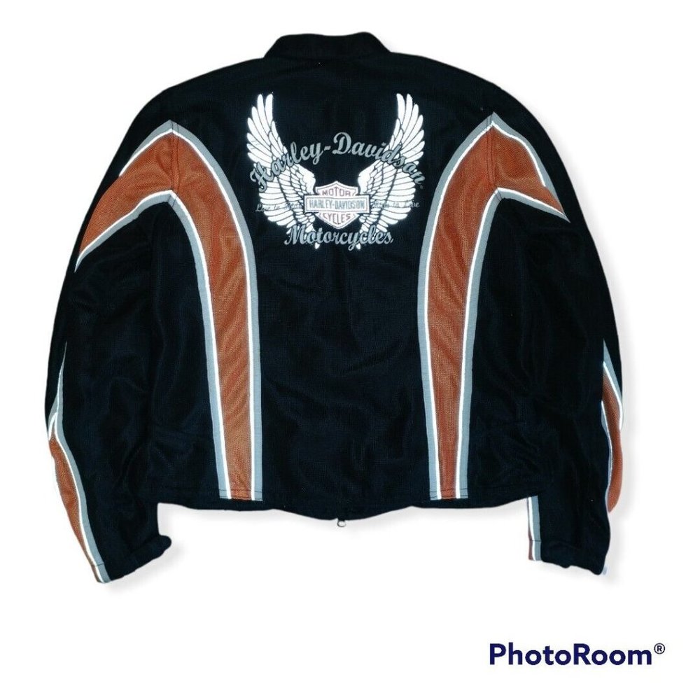 Women's Medium M Harley-Davidson Signature II Mesh Riding Gear Jacket 98382-10VW